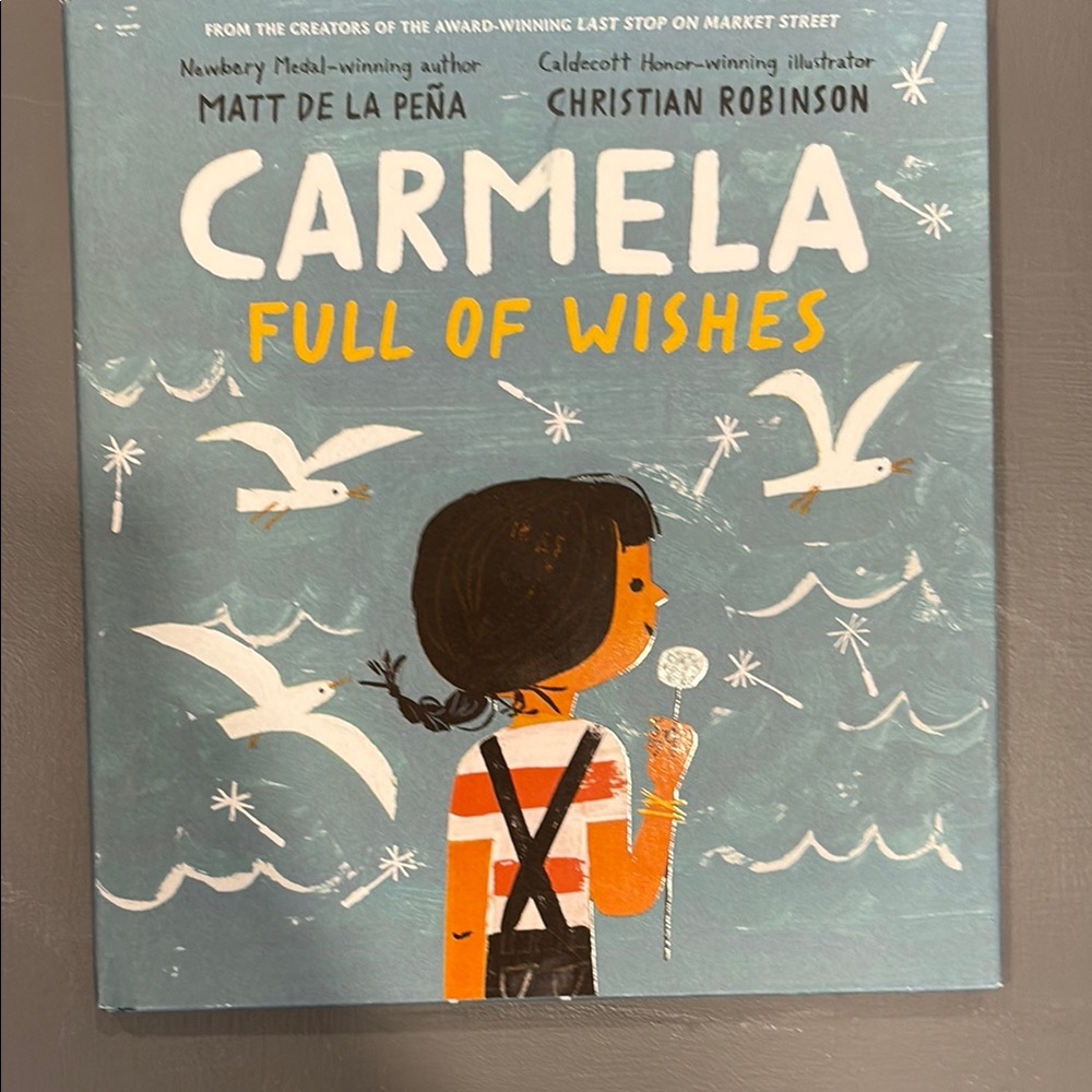Carmela Full of Wishes Hardcover book